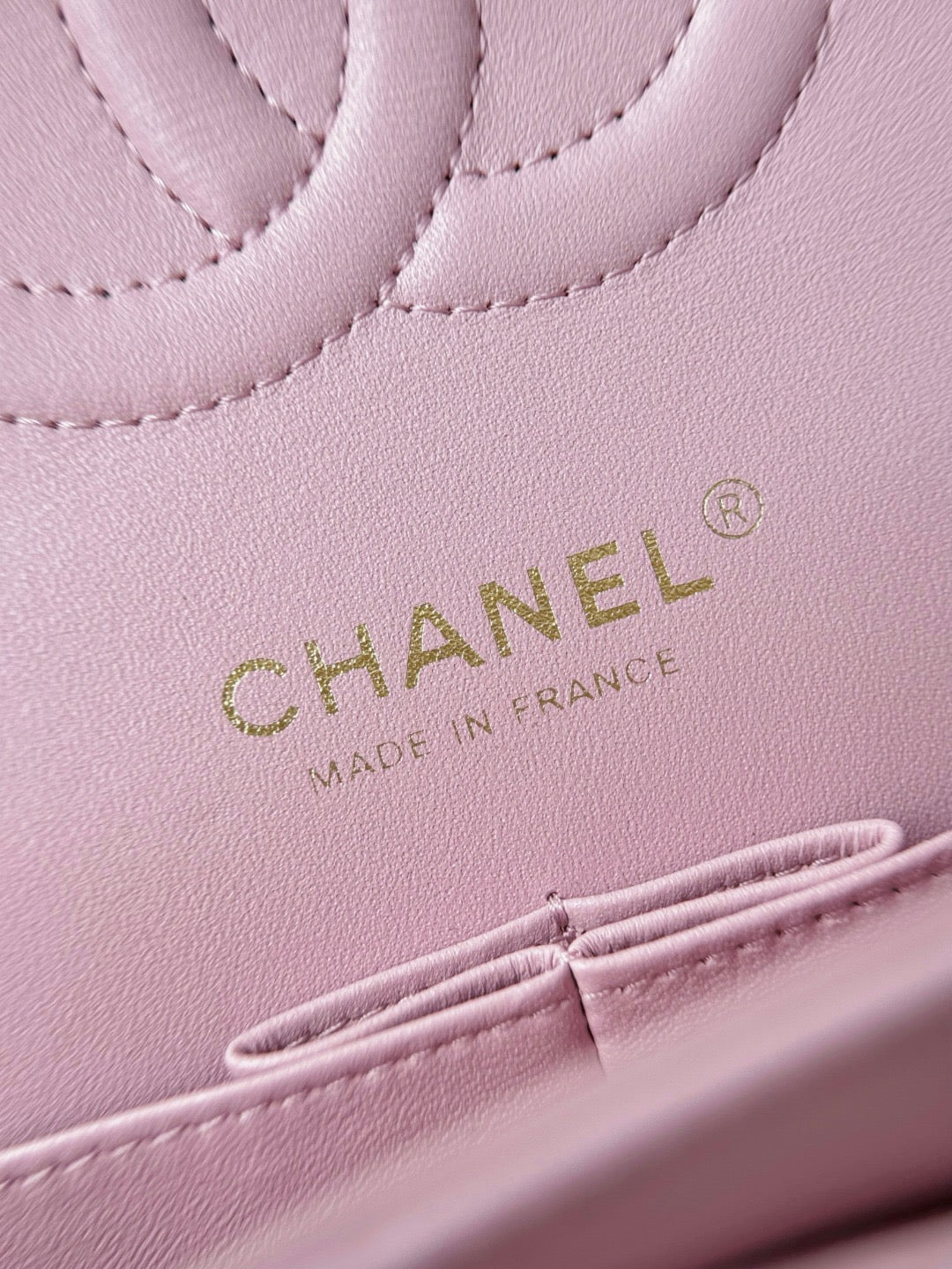 Cc classic flap bag lovers pink