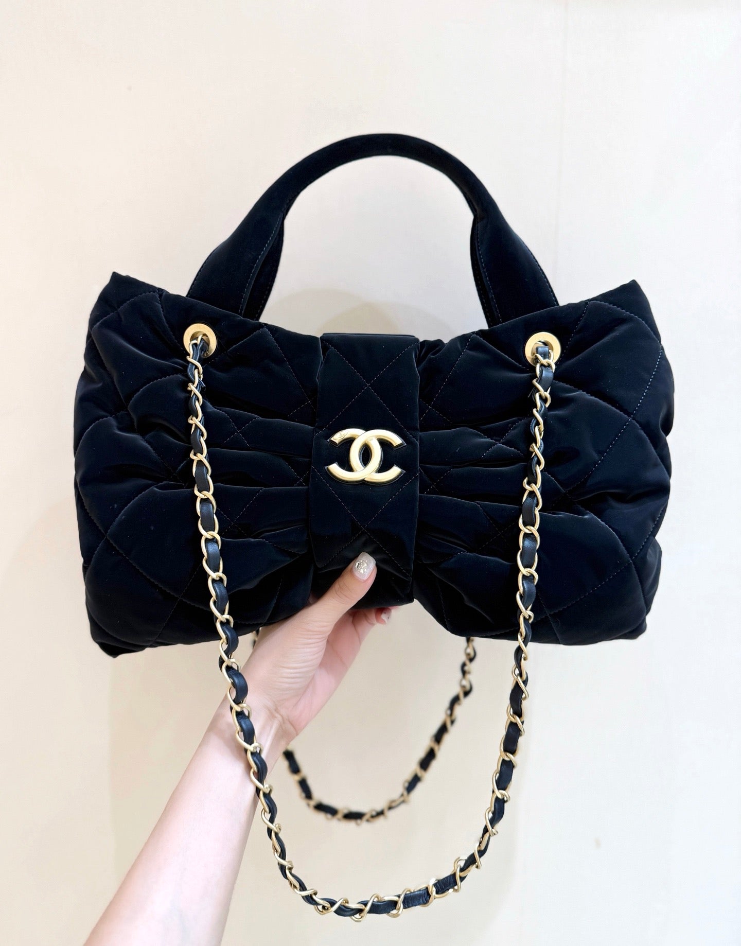 Cc bow bag large