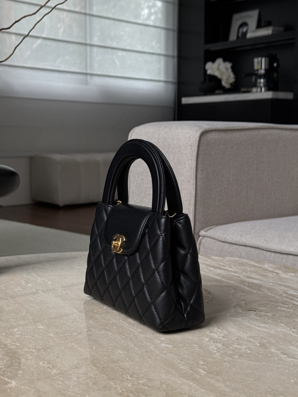Cc black Kelly mini bag