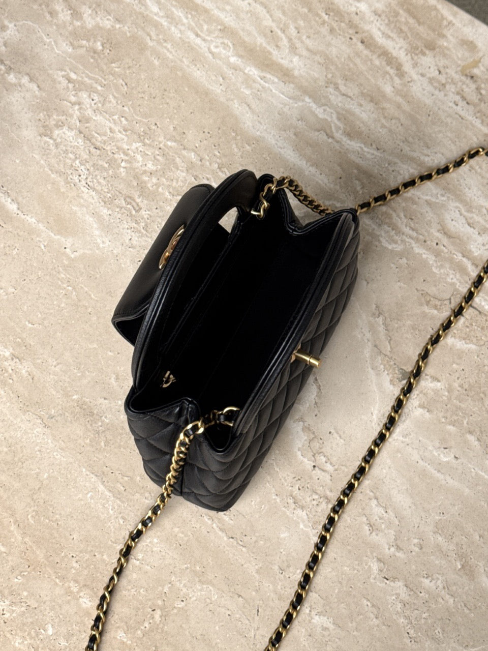 Cc black Kelly mini bag