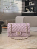 Cc classic flap bag lovers pink