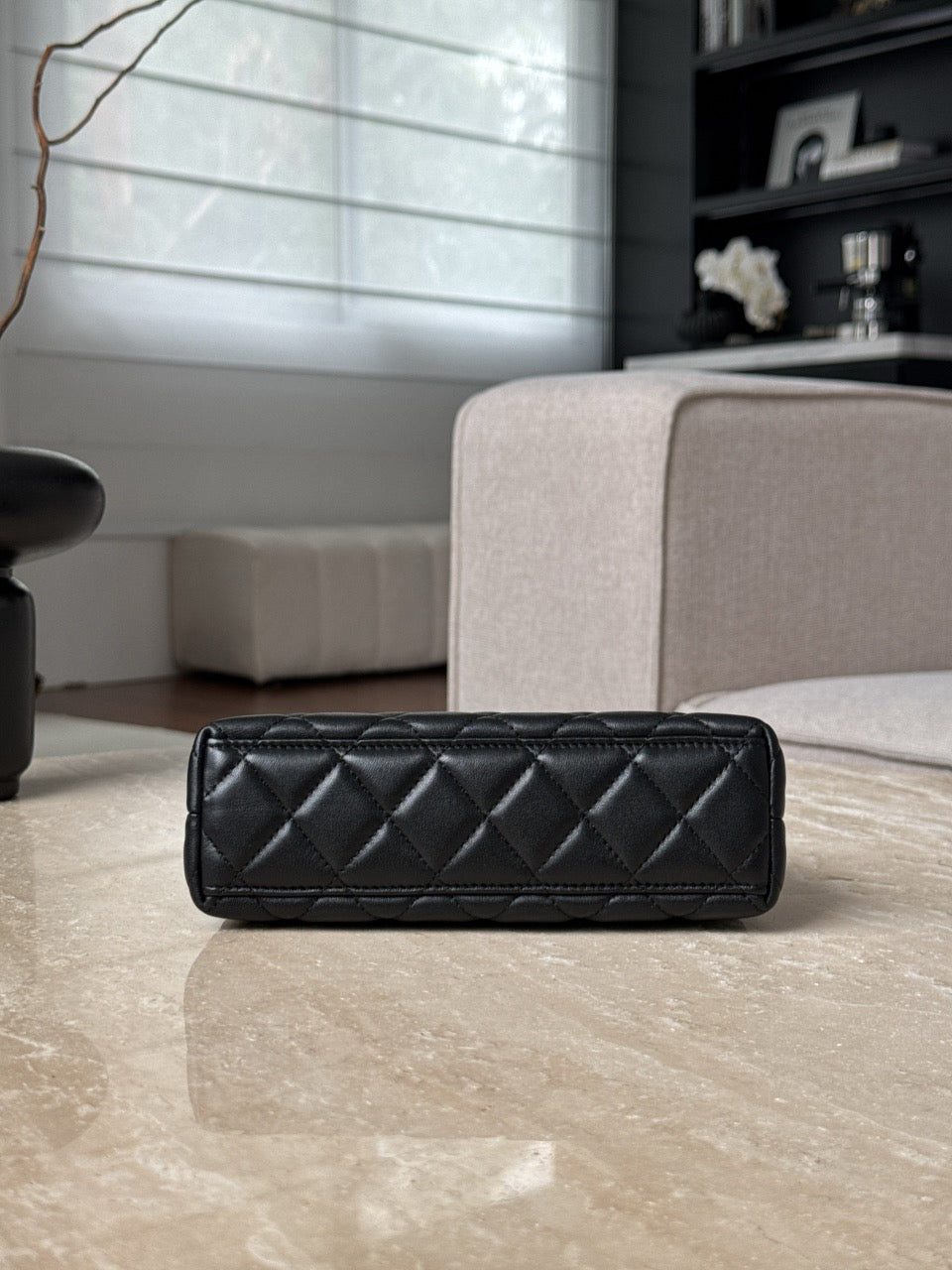 Cc black Kelly mini bag